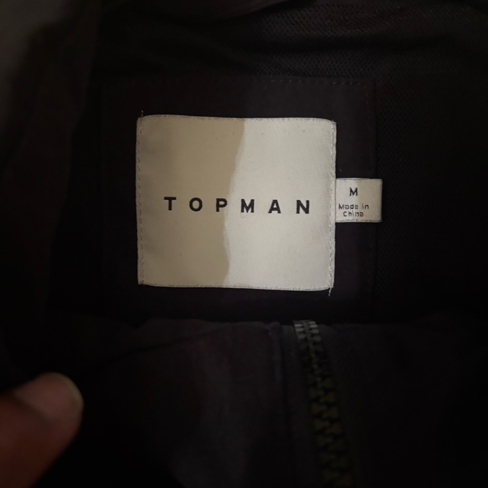 Black Topman Pullover Jacket - image 3